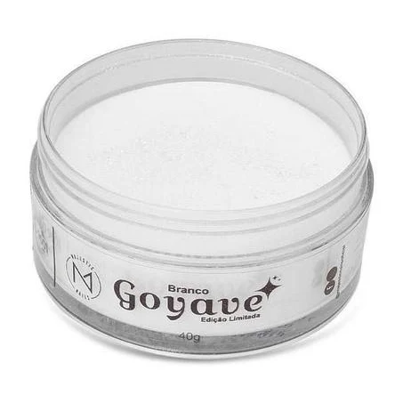 Pó Acrílico Construção Branco Leitoso 40g Majestic