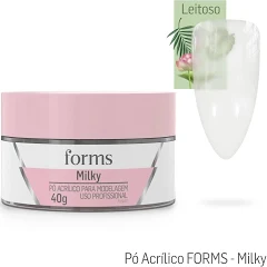 Pó Acrílico Para Modelagem Milky – Forms