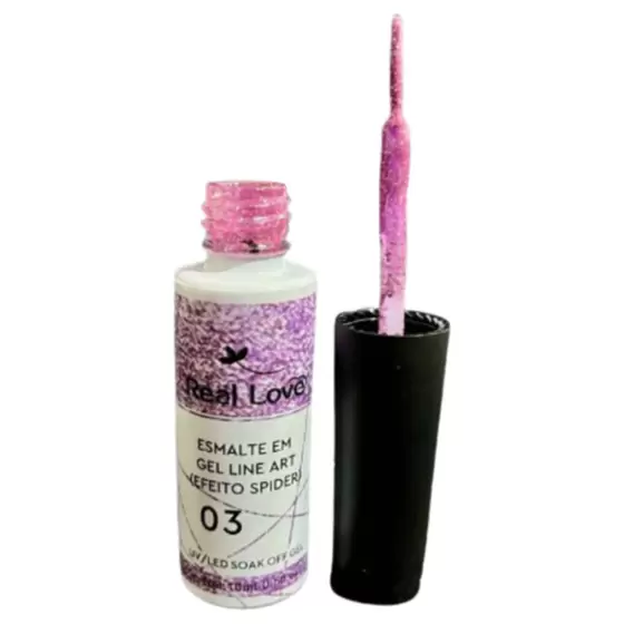 Fine Line Real Love Nº 07 Dourado Refletivo