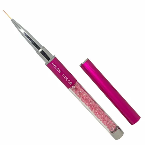 Pincel Luxo Rosa 9mm Fine Line Helen Color