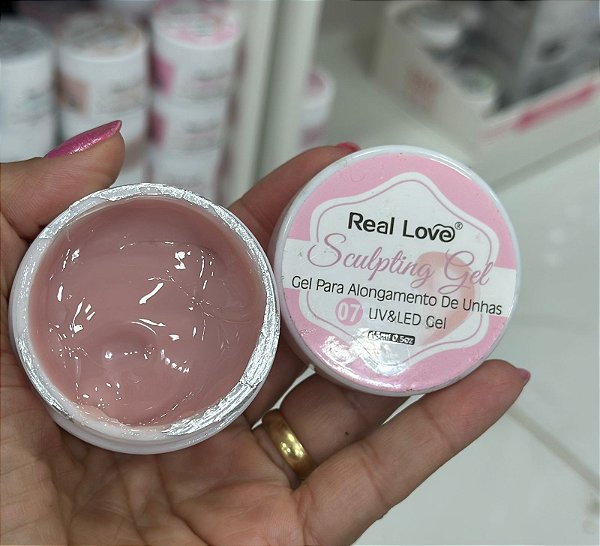 Gel Sculpting Nº 07 Uv/Led Ultra Brilho 15ml - Real Love