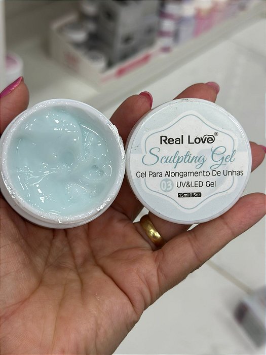 Gel Sculpting Nº 03 Uv/Led Ultra Brilho 15ml - Real Love