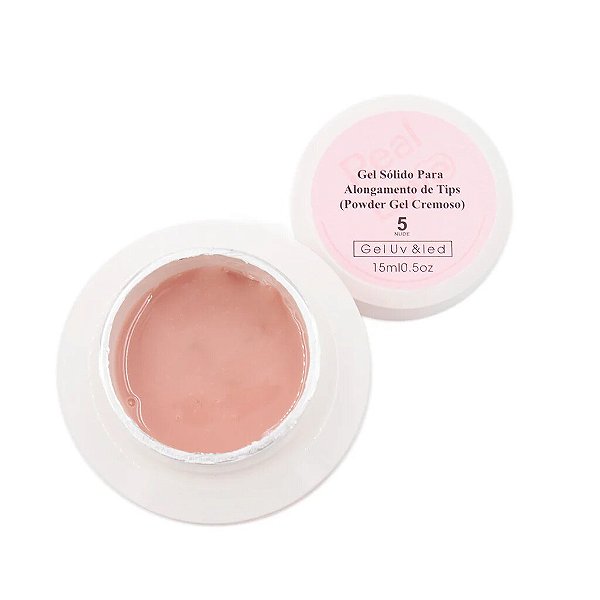 Gel Sólido Nº 05 p/ Tips Powder Gel Cremoso - Real Love