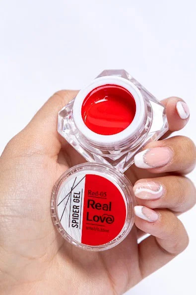 Spider em Gel 10ml Vermelho Fan Nails
