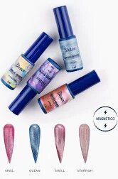 Coleção Completa de Esmaltes em Gel Magnético Coleção Magic Shine Bluwe