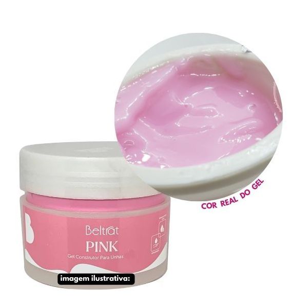 Gel Construtor Pink 24g Beltrat