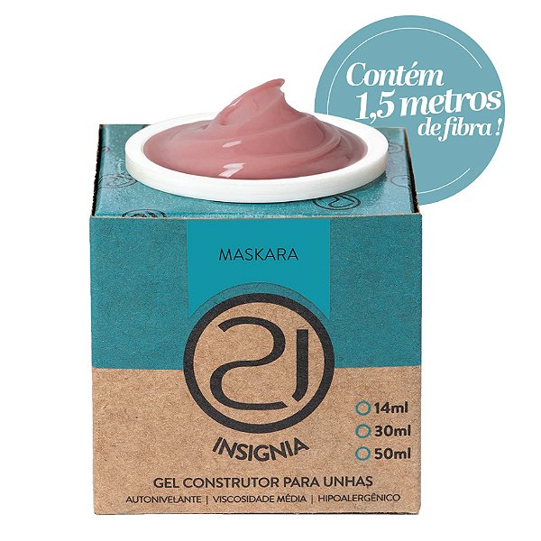 Ecoline Insignia Gel Maskara 56g Nails 21 Contém Fibra