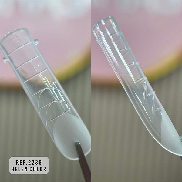 Molde F1 Formato Quadrado Alongada + Adesivo Reversa 120Unidades Helen Color