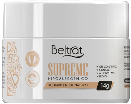 Gel Hard Supreme Nude Natural 14g Beltrat
