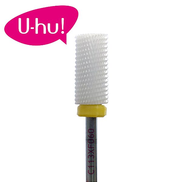 BROCA MANICURE CERAMICA TAMBOR EXTRA FINA U-HU 113XF060
