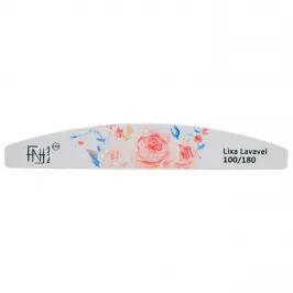 Lixa Floral Boomerang 100/180 Fan Nails
