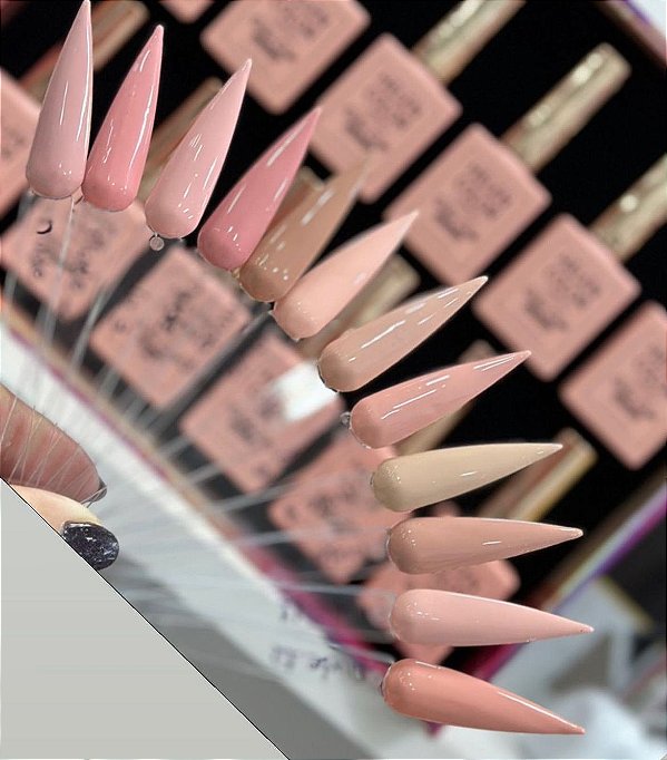 Kit Coleção Nude Luxo 12 Cores Helen Color