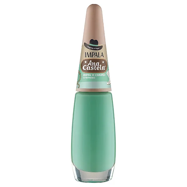 ESMALTE IMPALA ANA CASTELA CREMOSO BOTA O CHAPEU COMERCIAL.