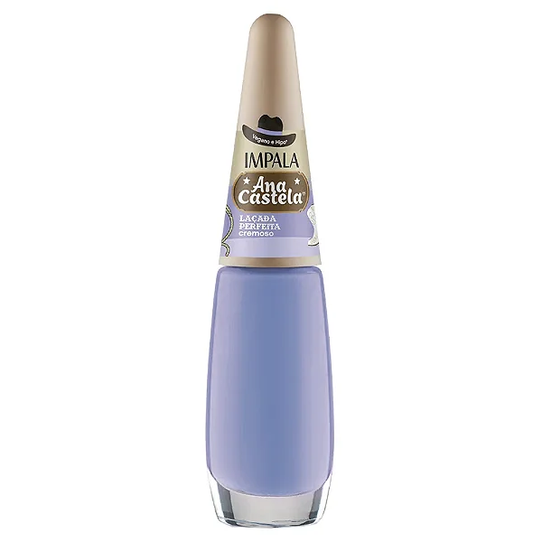 ESMALTE IMPALA ANA CASTELA CREMOSO LACADA PERFEITA COMERCIAL.