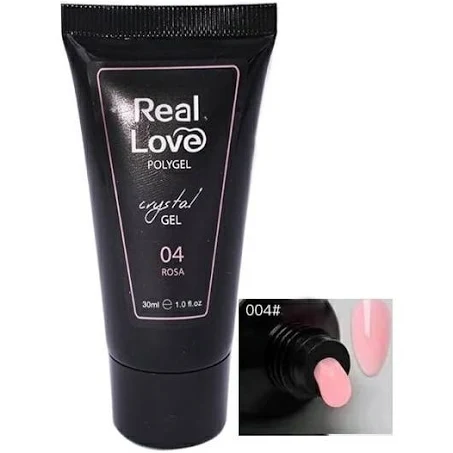 Poly Gel Crystal 06 Rosa Escuro 30ml Real Love
