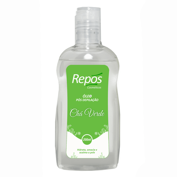 OLEO POS DEPILACAO REPOS CHA VERDE 200 ML