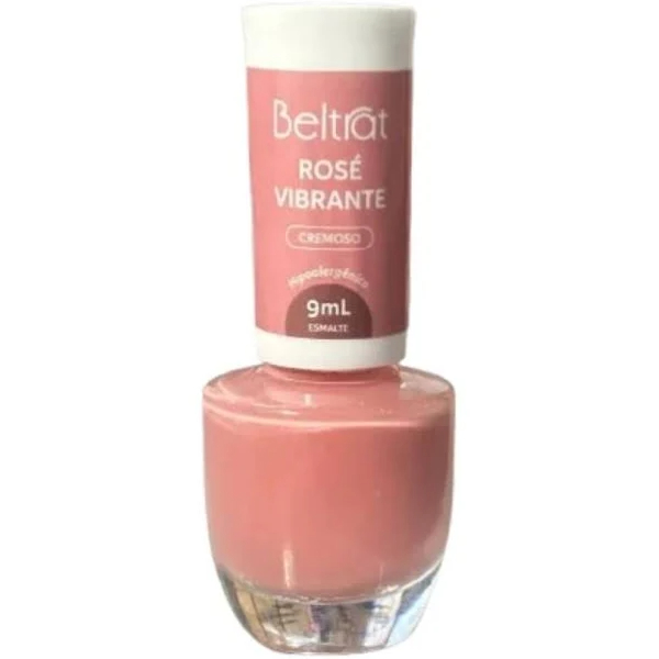 ESMALTE ROSE VIBRANTE CRE. 09ML BELTRAT