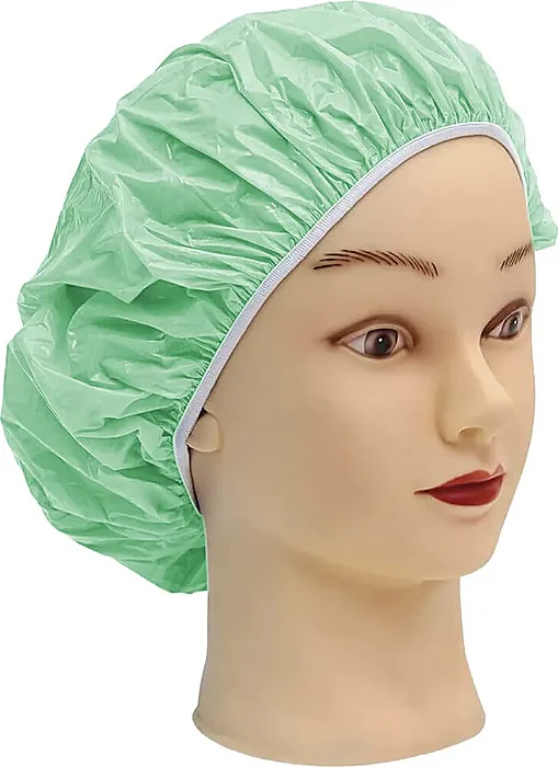 Touca PVC Verde Infantil Banho Santa Clara