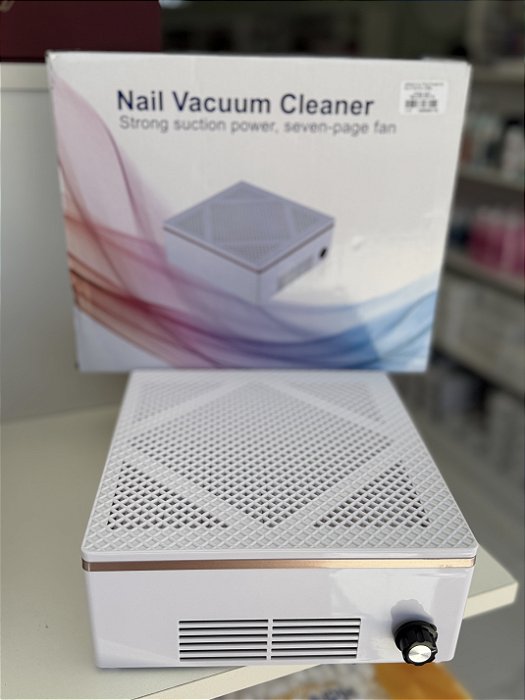 Aspirador Coletor de Pó Manicure Bivolts 60W Bella Rosa