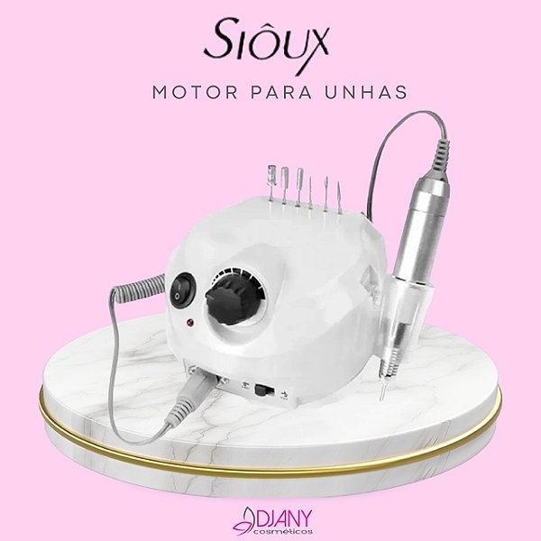 Lixadeira Motor Unhas Sioux Porquinho 35.000rpm Bivolt