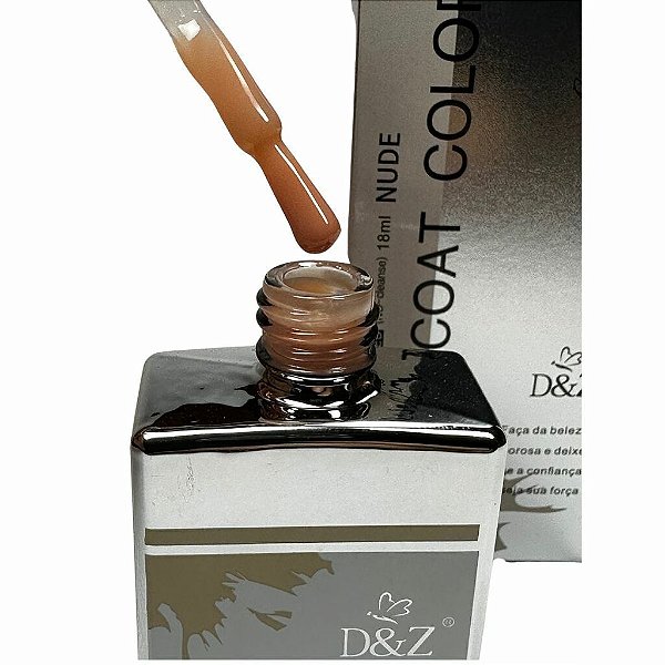 Top Coat Color Nude 18ml - Linha Premium D&Z
