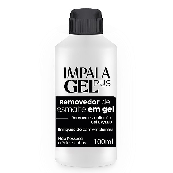 REMOVEDOR DE ESMALTE EM GEL - IMPALA GEL PLUS COMERCIAL