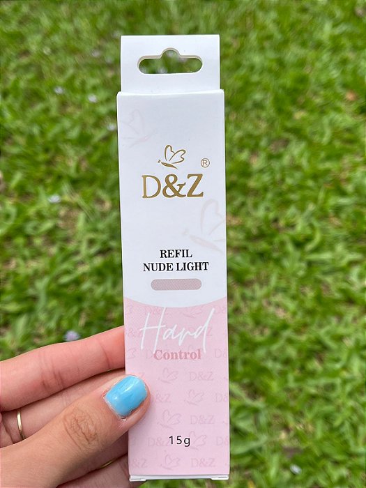 Refil Sachê Gel Hard Control Borboleta 15g Nude Light D&Z