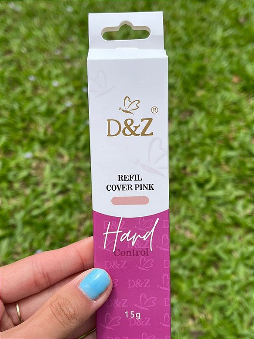 Refil Sachê Gel Hard Control Borboleta 15g Cover Pink D&Z