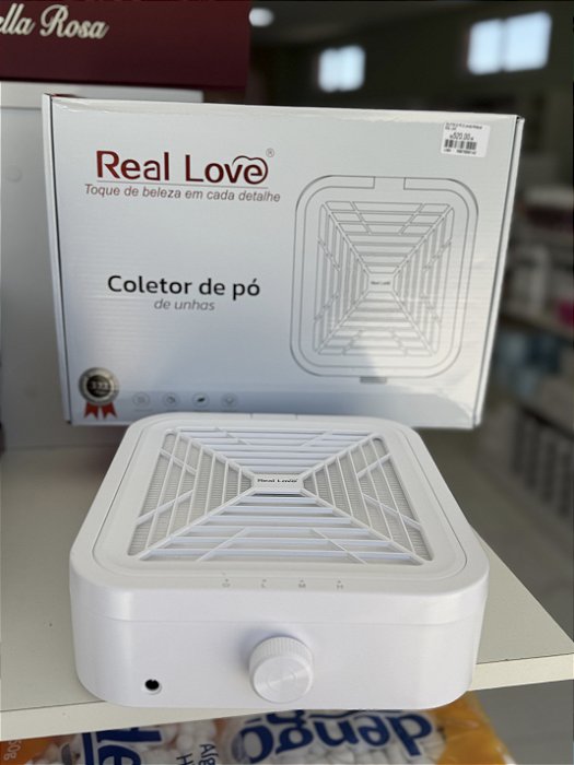 Coletor de Pó de Unhas Premium Real Love 120W