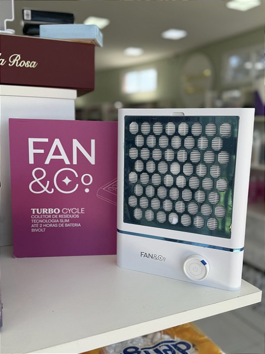 Coletor de Resíduos Fan & Co - Turble Cycle Bivolts 48W PORTATIL