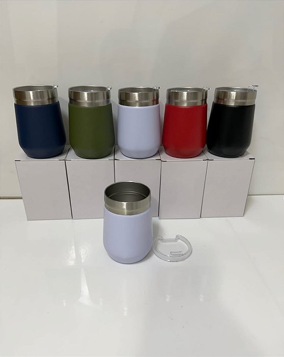 Cuia Térmica Bloom 320 ml (gravação a Laser)