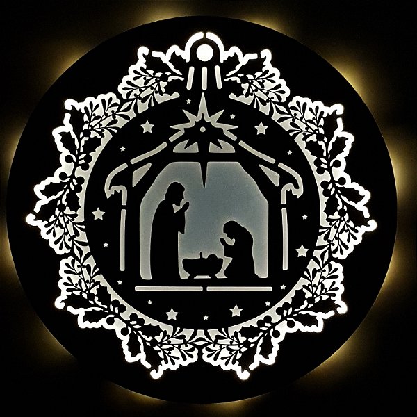 BOLA NATAL PRESÉPIO