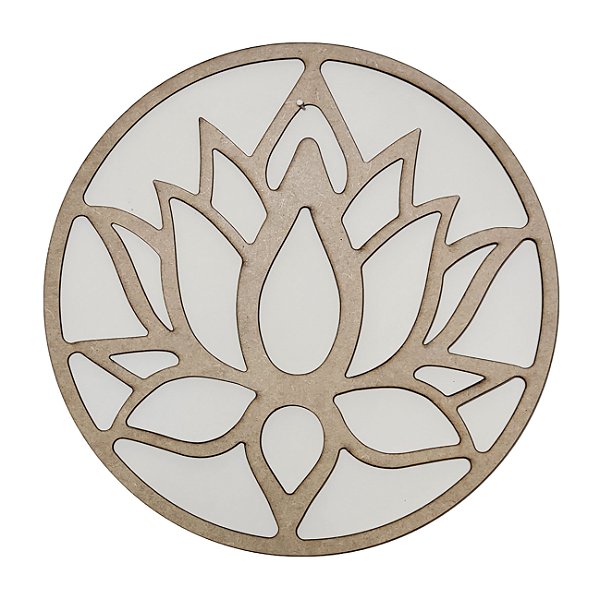 FLOR DE LOTUS SIMPLES NO ARO