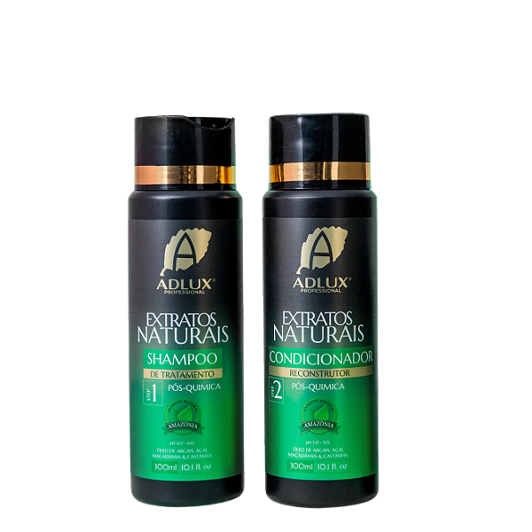 Kit Extratos Naturais Manutenção - 2 Passos