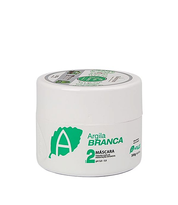 Argila Branca Máscara Manutenção - 300gr