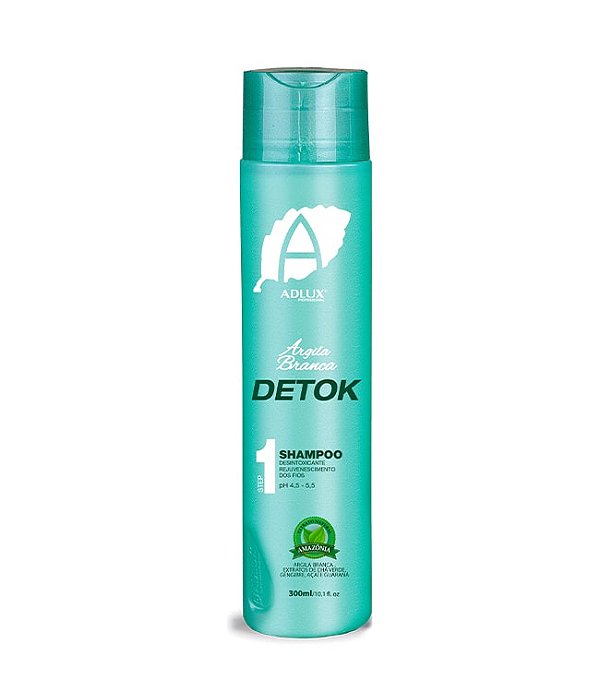 Argila Branca Detok Shampoo Manutenção - 300ml