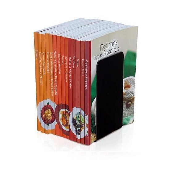 Aparador de Livros, Bibliocanto, 1 par, Preto, GV Office