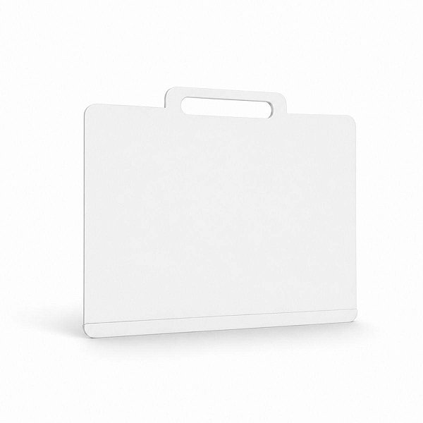 Prancheta para Desenho Portátil A4 com Alça MDF Branco 35x25 cm - Gv Office