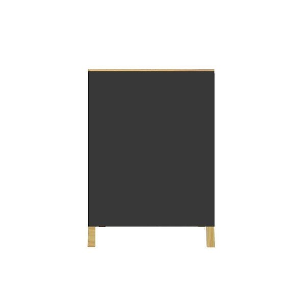 Cavalete Mini Lousa Tripé Preta Quadro Negro p/ Balcão, Propaganda 38x20cm Gv Office
