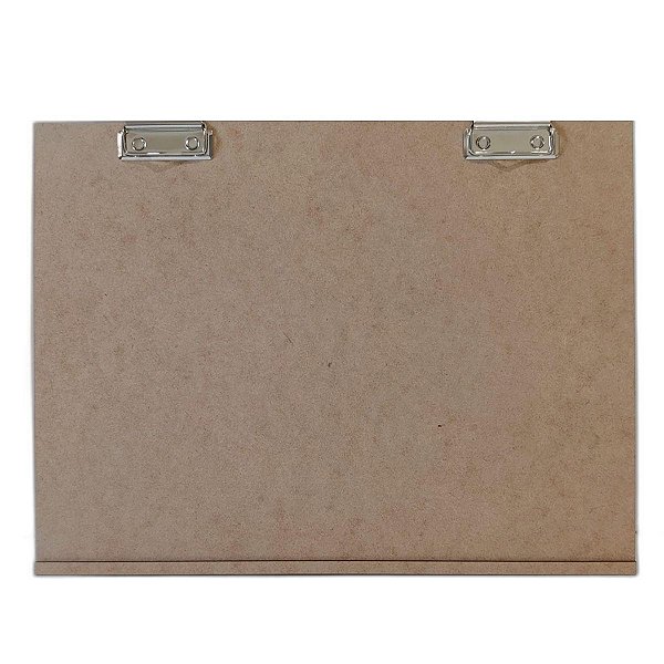 Prancheta Para Desenho Portátil A3 A4 Natural 2 Prendedores - Gv Office