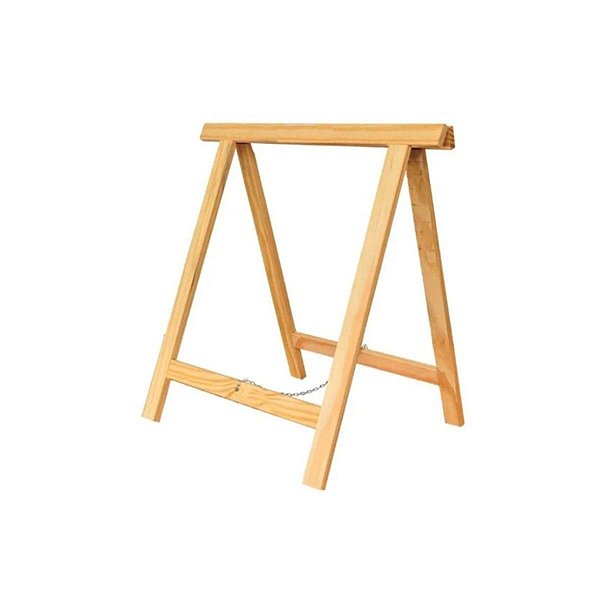 Cavalete de Madeira para Bancada 1mt x 70 cm 2 Unidades Gv Office