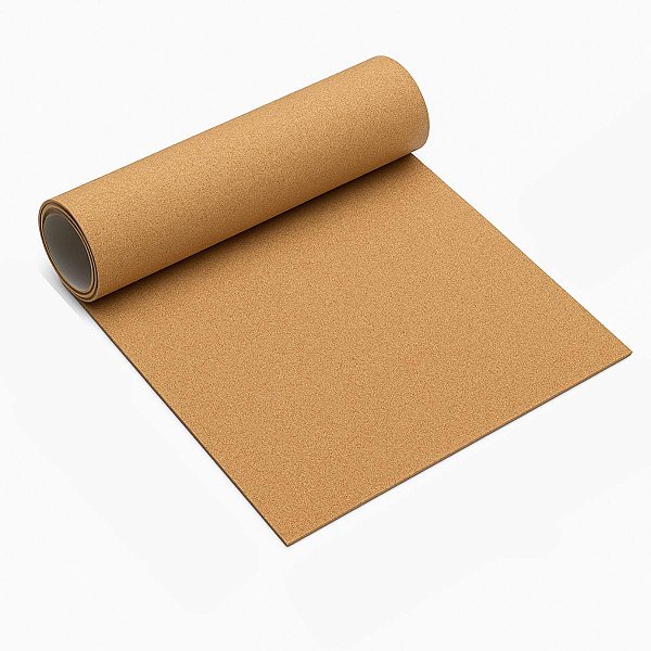 Rolo Cortiça Auto Adesiva Premium 1,6mm 60x45cm Decoração de Parede, Mural de fotos