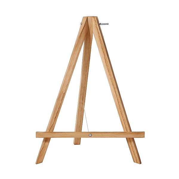 Cavalete Tripé 120 cm p/ Lousa Telas Quadros Pintura Madeira Pinus Gv Office