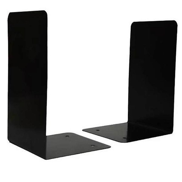 Aparador Organizador de Livros, Bibliocanto, 1 par, Metal, Preto