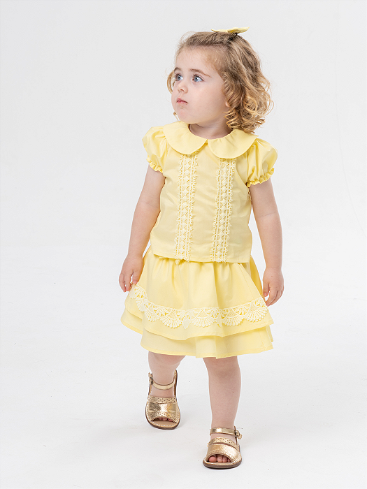 Conjunto Baby Amarelo
