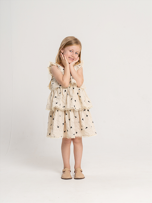 Vestido Bordado Infantil