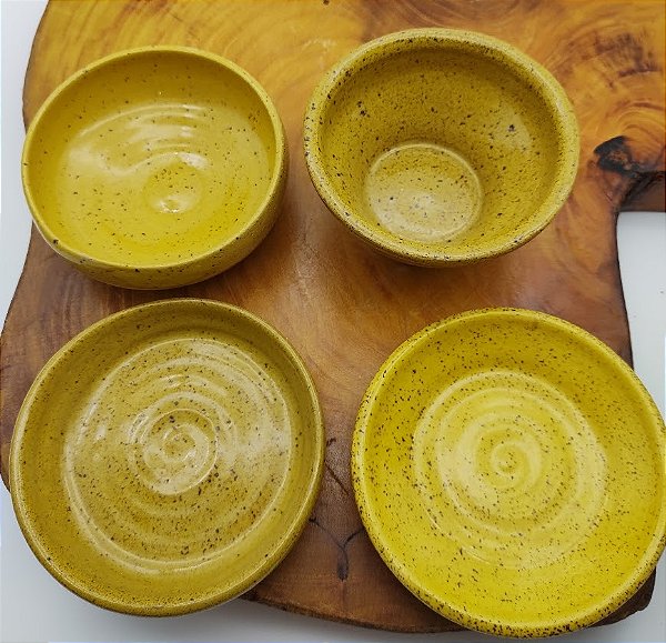 Bowls e pratinhos - Coleção Maracujá