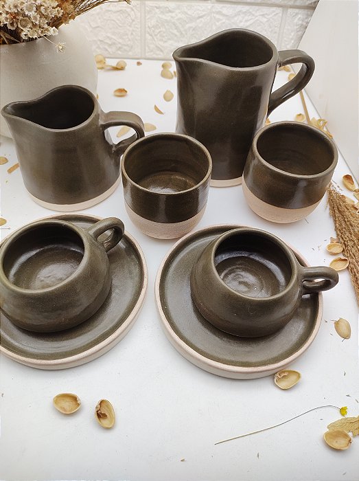 Conjunto para café - Primavera