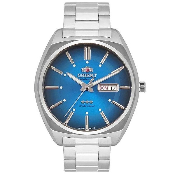 Relógio Orient Masculino Prateado F49SS025 D1SX
