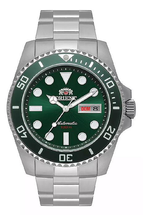 Relógio Orient Automático Verde F49SS27 E1SX